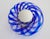 Mid-Century Modern Murano Swirl Glass Ceiling or Table Lamp from Leucos, Italy, 1970 For Sale - Image 3 of 7