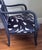 Mid 20th Century Pair of Mid 20th Century Lacquered Neoclassical Dolphin Armchairs ~ New Upholstery For Sale - Image 5 of 17