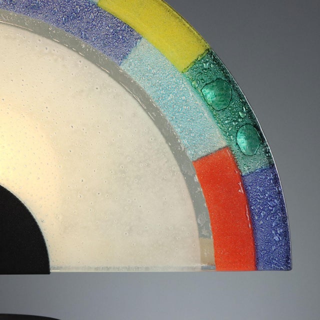 Vintage Murano Glass Table Lamp, 1980s For Sale - Image 3 of 12