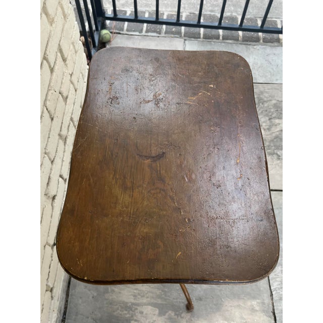 Metal 1930’s Hynek Gottwald Bauhaus Occasional Table, Prague For Sale - Image 7 of 10