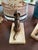 Pair of Cast Brass Sporting Dog Bookends on Marble Bases For Sale - Image 11 of 12
