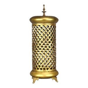 Antique Brass Arabic Candle Holder Lantern