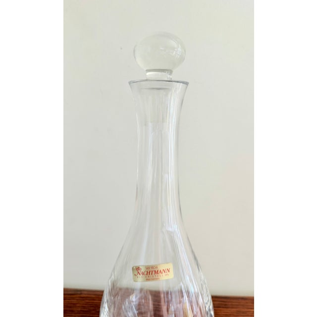 West German Liquor Bottle from Nachtmann, 1970s, in Very Good conditions. Designed 1970 to 1979 This piece has an...