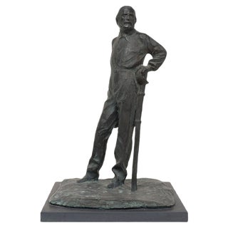19th Century Bronze Sculpture of Giuseppe Garibaldi For Sale