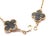 Mid 20th Century Van Cleef & Arpels Alhambra Rose Gold Obsidian Bracelet For Sale - Image 10 of 12