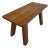 Brutalist Dutch Oak Coffee Table For Sale