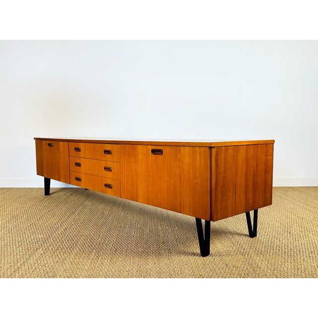 Scandinavian Teak Sideboard, 1960s For Sale - Image 14 of 18