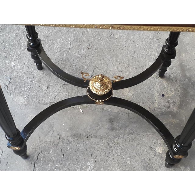 Antique Inlaid Coffee Table, 1860s For Sale - Image 12 of 16