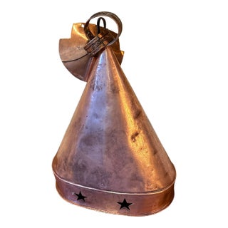 Antique Funnel With Stars Electrified For Sale