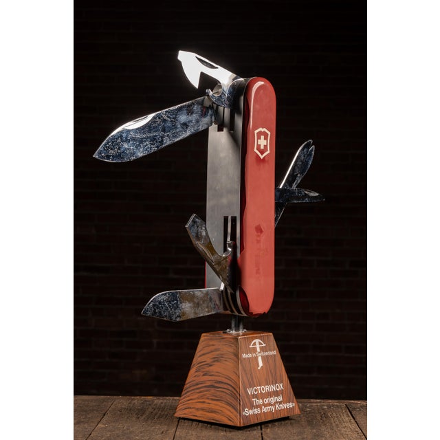 c. 1960s-1970s; Victorinox Cutlery Manufacturing Co. - Ibach, Switzerland Large point-of-sale mechanical display modeled...