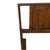 Mid-Century Modern Mid-Century Walnut Headboard, Vintage Full/Queen, Woven Center Panel For Sale - Image 3 of 12