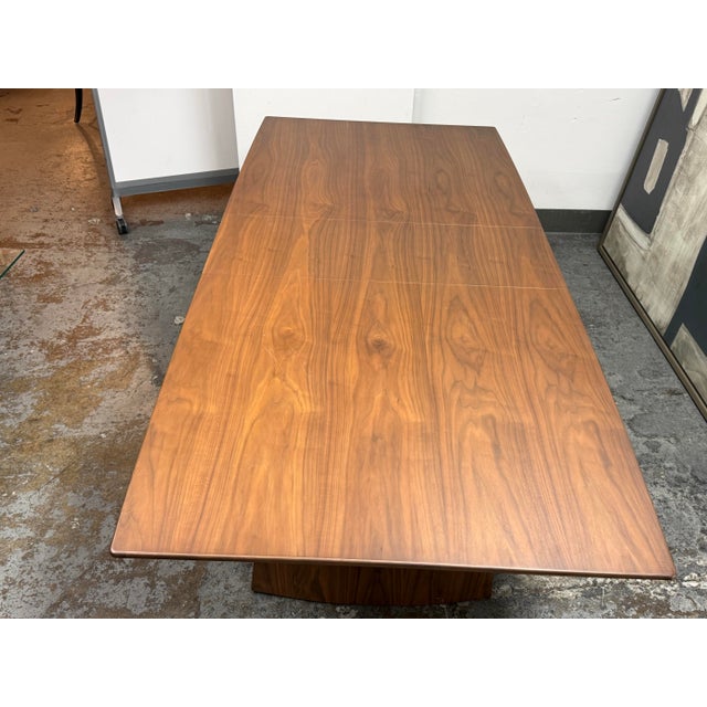 Rove Concepts Arco Extension Walnut Dining Table For Sale - Image 9 of 12