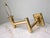 Vintage Brass Swing Arm Plug-in Wall Lamp For Sale - Image 4 of 8