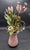 Metal Vintage 1986 Imperial Palace Enameled Tole Flower Bouquet Igor Faberge Franklin Mint For Sale - Image 7 of 10
