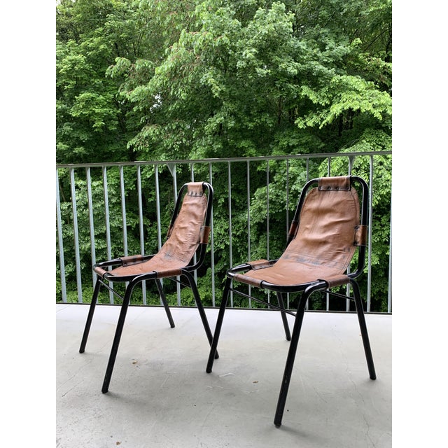 Chairs by Charlotte Perriand for Les Arcs, 1970s, Set of 2 For Sale - Image 16 of 18