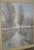 Pair Framed & Matted Meadow & Tree Scene Prints For Sale - Image 10 of 11