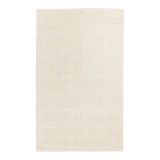 Ossi Wool Jute Ivory Rug - 5 X 8 For Sale