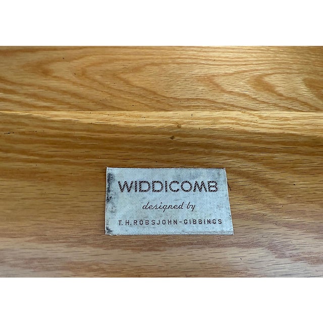 1950s T.h. Robsjohn-Gibbings for Widdicomb Chest, Restored, on Casters For Sale - Image 12 of 12