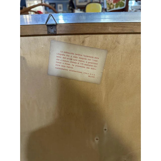 Ennio Morlotti, Composition, 1970s, Lithograph For Sale - Image 7 of 8