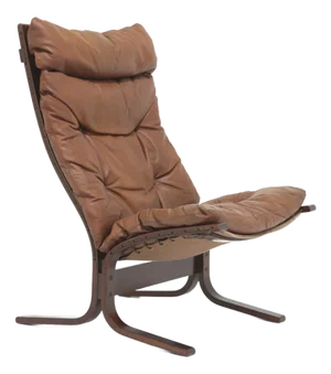 Vintage High-Back Siesta Chair by Ingmar Relling for Westnofa Norway, 1960s