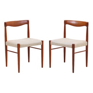 Chairs in Teak by Henry W. Klein for Bramin, Set of 2 For Sale
