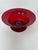 Gorgeous set of 6 Ruby Red Murano Glass saucers and desserts. Older vintage pieces in great condition. Measure 8.75 across.
