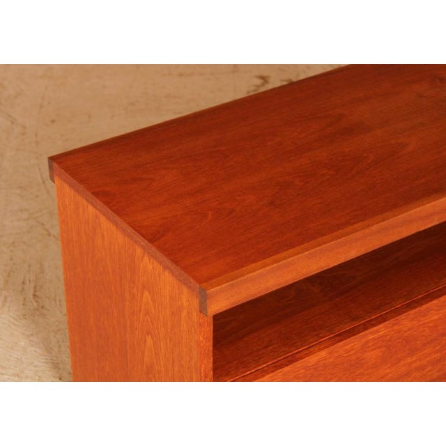 1970s Mid-Century Teak Media Stand with Drawer, 1970s For Sale - Image 5 of 10