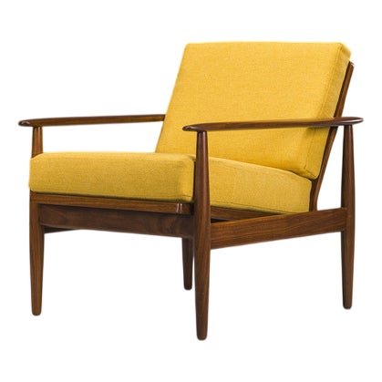 Mid-Century Modern Lounge Chair, 1960s For Sale