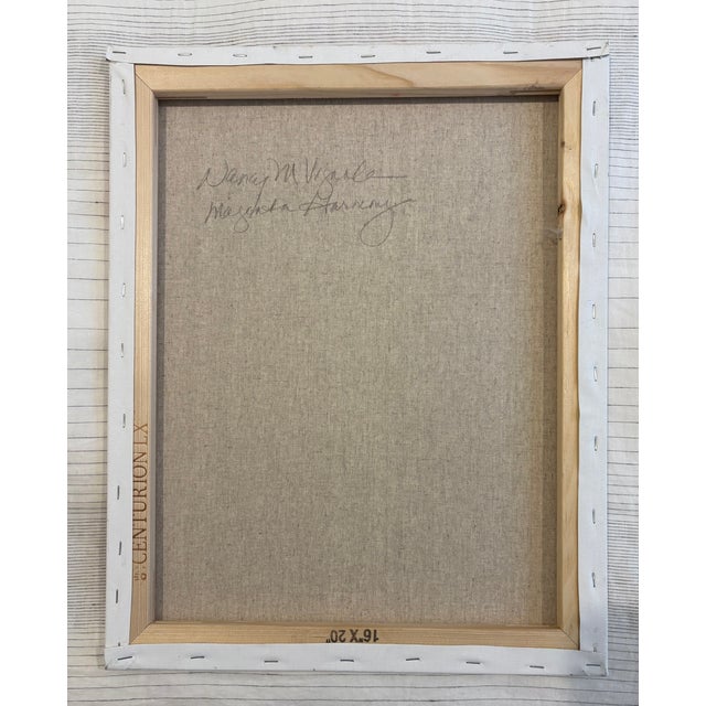 “Magenta Harmony Still Life” Oil on Linen by Nancy M. Vignola - For Sale - Image 10 of 10