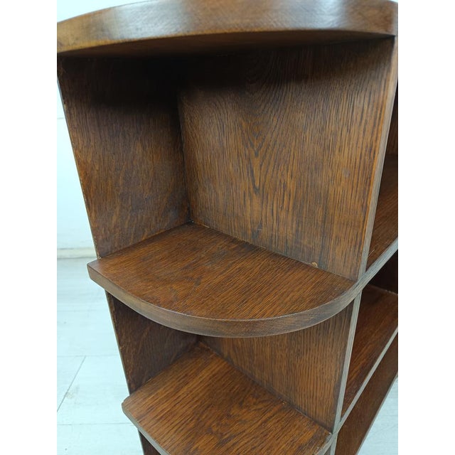 Art Deco Oak Shelf, 1920s For Sale - Image 14 of 18