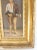 Gold 19th Century Italian Oil Painting on Wood Panel of a Young Merchant For Sale - Image 8 of 12