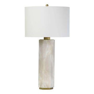 Regina Andrew Gear Alabaster Table Lamp For Sale