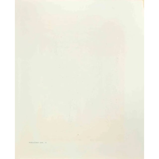 The Haughty - Purgatory, Plate - 11 is a woodcut print realized in 1963 for a series illustrating the Medieval poem of the...