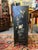 Wood Antique Chinese Black Lacquer Cabinet W Jade Inlay of Bird & Floral Motif For Sale - Image 7 of 17