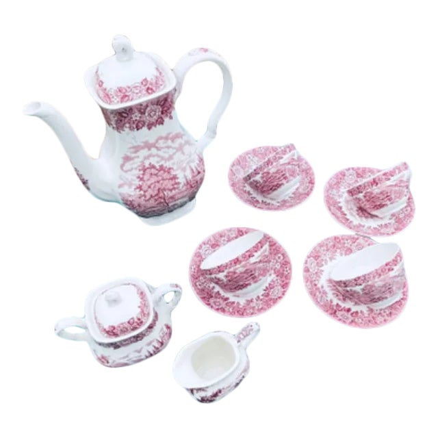 19th Century English Coffee Set- 11 Pieces For Sale