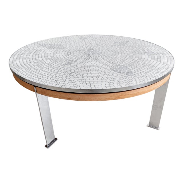 Mosaic Coffee Table by Berthold Müller Oerlinghausen, 1960s For Sale