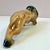 Vintage Mid Century Ceramic Lion Statue For Sale - Image 4 of 6