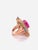 Bochic “Capri” Vintage Diamond, Ruby, Peridot & Citrine Ring - 18K Gold & Silver For Sale In New York - Image 6 of 16