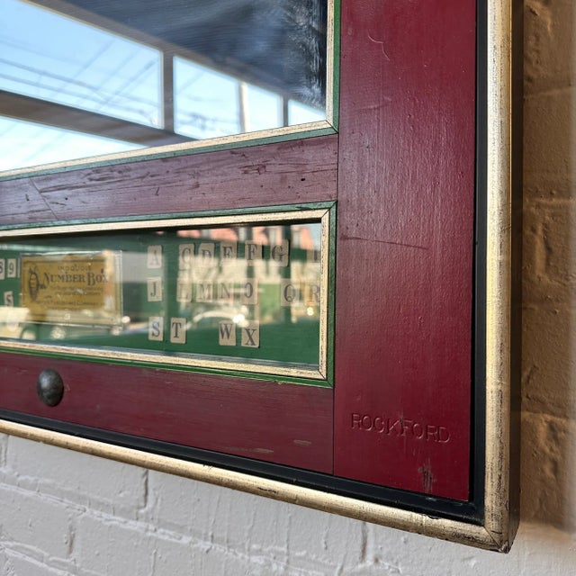 "Busy Work" Richard Rockford 2009 Mixed Media Collage For Sale - Image 4 of 5