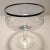 Mid-Century Modern Platinum Rim Floral Etched Crystal Pedestal Bowl For Sale - Image 3 of 11