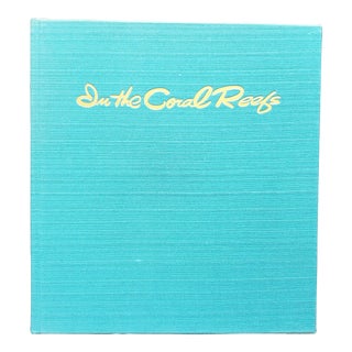 Late 20th Century Vintage Coral Reef Photographic Hardcover Travel Book For Sale
