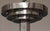 Art Deco Chromed Pendant Lamp with 3 Globes, 1930s For Sale - Image 4 of 8