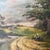 1910s 20th Century European School Oil on Board by r.h. Crachler Depicting Bucolic Landscape Signed Framed For Sale - Image 5 of 8