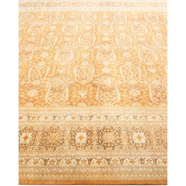 Solo Rugs Mogul, One-of-a-Kind Hand-Knotted Area Rug - Brown, 8' 1" x 10' 1" For Sale - Image 4 of 8