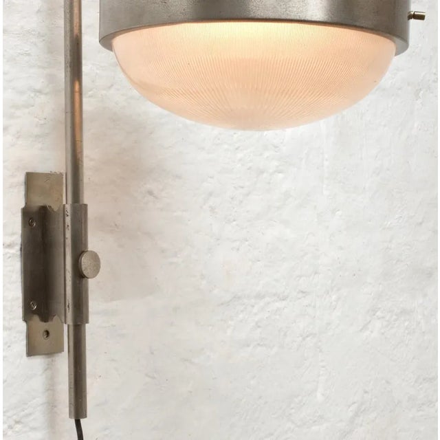 Delta Wall Sconces by Sergio Mazza for Artemide, 1960s, Set of 2 For Sale - Image 9 of 11