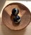 Set of 2 Vintage Hand Carved Wooden Decorative Spheres For Sale - Image 9 of 9