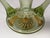 Art Deco Fritz Heckert Art Glass Vase, Enameled Egyptian Revival Decor For Sale - Image 3 of 10
