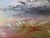 Seascape Oil Painting Signed Jian Ocean Waves Sunset, Impressionist Coastal Art For Sale - Image 4 of 9