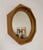 Scandinavian Mirror in Pine, 1970s For Sale - Image 4 of 7