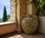 Italian Majolica Three-Armed Pear Planter Vase For Sale - Image 11 of 12